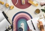 ⁦מפה פי וי סי לשולחן עבודה דגם ריינבו⁩ – תמונה ⁦2⁩