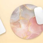פד עגול מעוצב לעכבר דגם  Marble 1