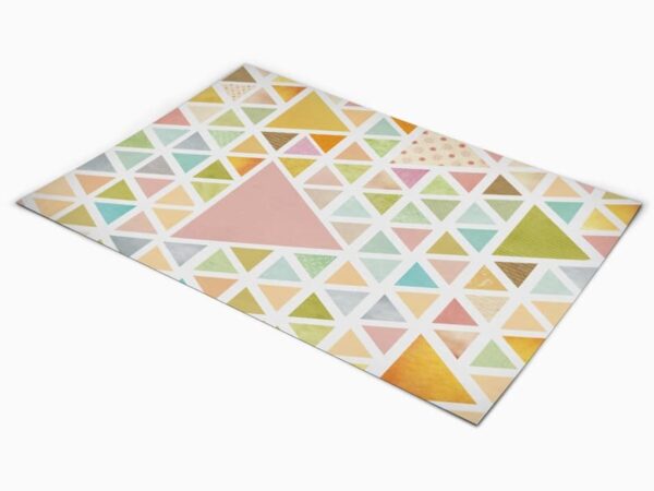 סט פלייסמנטים פי וי סי דגם גלידה