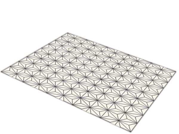 מפה פי וי סי דגם צורות גאומטריות