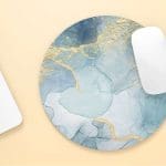 פד עגול מעוצב לעכבר דגם  Marble 2