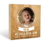 תעודת לידה דגם איתי