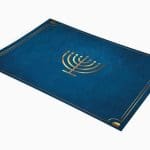 סט פלייסמנטים  לשולחן דגם חנוכיה זהב